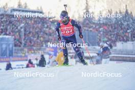 13.01.2024, Ruhpolding, Germany (GER): Patrick Braunhofer (ITA) - IBU World Cup Biathlon, sprint men, Ruhpolding (GER). www.nordicfocus.com. © Thibaut/NordicFocus. Every downloaded picture is fee-liable.