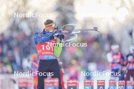 13.01.2024, Ruhpolding, Germany (GER): Miha Dovzan (SLO) - IBU World Cup Biathlon, sprint men, Ruhpolding (GER). www.nordicfocus.com. © Thibaut/NordicFocus. Every downloaded picture is fee-liable.