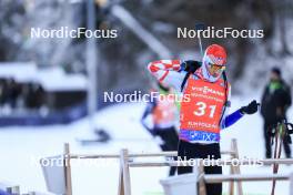 13.01.2024, Ruhpolding, Germany (GER): Kresimir Crnkovic (CRO) - IBU World Cup Biathlon, sprint men, Ruhpolding (GER). www.nordicfocus.com. © Manzoni/NordicFocus. Every downloaded picture is fee-liable.