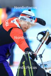 13.01.2024, Ruhpolding, Germany (GER): Timofei Lapshin (KOR) - IBU World Cup Biathlon, sprint men, Ruhpolding (GER). www.nordicfocus.com. © Manzoni/NordicFocus. Every downloaded picture is fee-liable.
