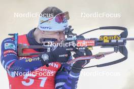 13.01.2024, Ruhpolding, Germany (GER): Emilien Jacquelin (FRA) - IBU World Cup Biathlon, sprint men, Ruhpolding (GER). www.nordicfocus.com. © Thibaut/NordicFocus. Every downloaded picture is fee-liable.