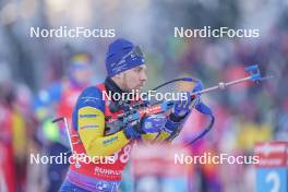 13.01.2024, Ruhpolding, Germany (GER): Viktor Brandt (SWE) - IBU World Cup Biathlon, sprint men, Ruhpolding (GER). www.nordicfocus.com. © Thibaut/NordicFocus. Every downloaded picture is fee-liable.