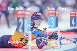 13.01.2024, Ruhpolding, Germany (GER): Johannes Thingnes Boe (NOR) - IBU World Cup Biathlon, sprint men, Ruhpolding (GER). www.nordicfocus.com. © Thibaut/NordicFocus. Every downloaded picture is fee-liable.