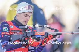 13.01.2024, Ruhpolding, Germany (GER): Valentin Lejeune (FRA) - IBU World Cup Biathlon, sprint men, Ruhpolding (GER). www.nordicfocus.com. © Thibaut/NordicFocus. Every downloaded picture is fee-liable.