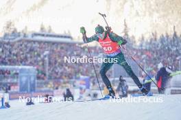 13.01.2024, Ruhpolding, Germany (GER): Tomas Kaukenas (LTU) - IBU World Cup Biathlon, sprint men, Ruhpolding (GER). www.nordicfocus.com. © Thibaut/NordicFocus. Every downloaded picture is fee-liable.