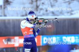 13.01.2024, Ruhpolding, Germany (GER): Olli Hiidensalo (FIN) - IBU World Cup Biathlon, sprint men, Ruhpolding (GER). www.nordicfocus.com. © Manzoni/NordicFocus. Every downloaded picture is fee-liable.