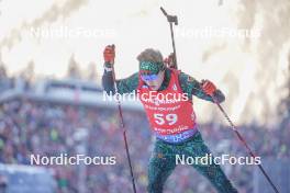 13.01.2024, Ruhpolding, Germany (GER): Maksim Fomin (LTU) - IBU World Cup Biathlon, sprint men, Ruhpolding (GER). www.nordicfocus.com. © Thibaut/NordicFocus. Every downloaded picture is fee-liable.