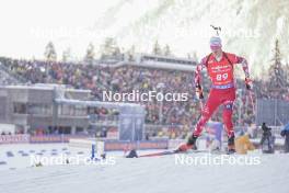 13.01.2024, Ruhpolding, Germany (GER): Dominic Unterweger (AUT) - IBU World Cup Biathlon, sprint men, Ruhpolding (GER). www.nordicfocus.com. © Thibaut/NordicFocus. Every downloaded picture is fee-liable.