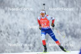 13.01.2024, Ruhpolding, Germany (GER): Vitezslav Hornig (CZE) - IBU World Cup Biathlon, sprint men, Ruhpolding (GER). www.nordicfocus.com. © Manzoni/NordicFocus. Every downloaded picture is fee-liable.
