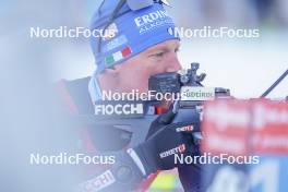 13.01.2024, Ruhpolding, Germany (GER): Lukas Hofer (ITA) - IBU World Cup Biathlon, sprint men, Ruhpolding (GER). www.nordicfocus.com. © Thibaut/NordicFocus. Every downloaded picture is fee-liable.