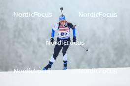 12.01.2024, Ruhpolding, Germany (GER): Johanna Talihaerm (EST) - IBU World Cup Biathlon, sprint women, Ruhpolding (GER). www.nordicfocus.com. © Manzoni/NordicFocus. Every downloaded picture is fee-liable.