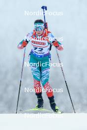 12.01.2024, Ruhpolding, Germany (GER): Valentina Dimitrova (BUL) - IBU World Cup Biathlon, sprint women, Ruhpolding (GER). www.nordicfocus.com. © Manzoni/NordicFocus. Every downloaded picture is fee-liable.