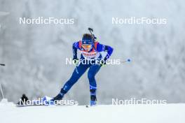 12.01.2024, Ruhpolding, Germany (GER): Jackie Garso (USA) - IBU World Cup Biathlon, sprint women, Ruhpolding (GER). www.nordicfocus.com. © Manzoni/NordicFocus. Every downloaded picture is fee-liable.