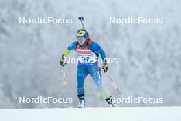12.01.2024, Ruhpolding, Germany (GER): Darcie Morton (AUS) - IBU World Cup Biathlon, sprint women, Ruhpolding (GER). www.nordicfocus.com. © Manzoni/NordicFocus. Every downloaded picture is fee-liable.