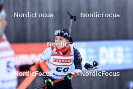 12.01.2024, Ruhpolding, Germany (GER): Aoi Sato (JPN) - IBU World Cup Biathlon, sprint women, Ruhpolding (GER). www.nordicfocus.com. © Manzoni/NordicFocus. Every downloaded picture is fee-liable.