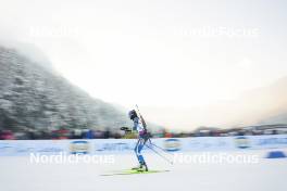 12.01.2024, Ruhpolding, Germany (GER): Olena Horodna (UKR) - IBU World Cup Biathlon, sprint women, Ruhpolding (GER). www.nordicfocus.com. © Thibaut/NordicFocus. Every downloaded picture is fee-liable.