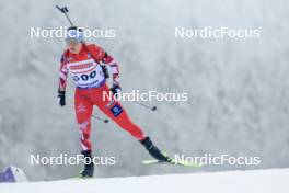 12.01.2024, Ruhpolding, Germany (GER): Dunja Zdouc (AUT) - IBU World Cup Biathlon, sprint women, Ruhpolding (GER). www.nordicfocus.com. © Manzoni/NordicFocus. Every downloaded picture is fee-liable.