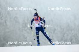 12.01.2024, Ruhpolding, Germany (GER): Beatrice Trabucchi (ITA) - IBU World Cup Biathlon, sprint women, Ruhpolding (GER). www.nordicfocus.com. © Manzoni/NordicFocus. Every downloaded picture is fee-liable.