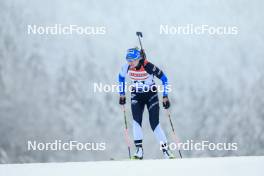 12.01.2024, Ruhpolding, Germany (GER): Regina Ermits (EST) - IBU World Cup Biathlon, sprint women, Ruhpolding (GER). www.nordicfocus.com. © Manzoni/NordicFocus. Every downloaded picture is fee-liable.