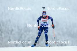 12.01.2024, Ruhpolding, Germany (GER): Lisa Vittozzi (ITA) - IBU World Cup Biathlon, sprint women, Ruhpolding (GER). www.nordicfocus.com. © Manzoni/NordicFocus. Every downloaded picture is fee-liable.