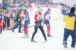 12.01.2024, Ruhpolding, Germany (GER): Lucie Charvatova (CZE) - IBU World Cup Biathlon, sprint women, Ruhpolding (GER). www.nordicfocus.com. © Thibaut/NordicFocus. Every downloaded picture is fee-liable.