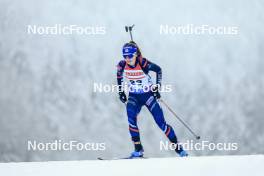 12.01.2024, Ruhpolding, Germany (GER): Jeanne Richard (FRA) - IBU World Cup Biathlon, sprint women, Ruhpolding (GER). www.nordicfocus.com. © Manzoni/NordicFocus. Every downloaded picture is fee-liable.