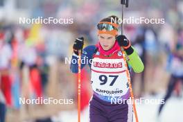 12.01.2024, Ruhpolding, Germany (GER): Ziva Klemencic (SLO) - IBU World Cup Biathlon, sprint women, Ruhpolding (GER). www.nordicfocus.com. © Thibaut/NordicFocus. Every downloaded picture is fee-liable.