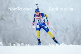 12.01.2024, Ruhpolding, Germany (GER): Sara Andersson (SWE) - IBU World Cup Biathlon, sprint women, Ruhpolding (GER). www.nordicfocus.com. © Manzoni/NordicFocus. Every downloaded picture is fee-liable.