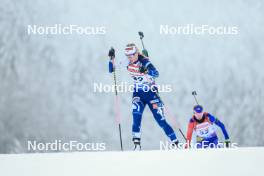 12.01.2024, Ruhpolding, Germany (GER): Suvi Minkkinen (FIN) - IBU World Cup Biathlon, sprint women, Ruhpolding (GER). www.nordicfocus.com. © Manzoni/NordicFocus. Every downloaded picture is fee-liable.