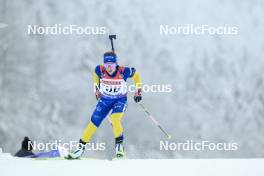12.01.2024, Ruhpolding, Germany (GER): Anna Magnusson (SWE) - IBU World Cup Biathlon, sprint women, Ruhpolding (GER). www.nordicfocus.com. © Manzoni/NordicFocus. Every downloaded picture is fee-liable.
