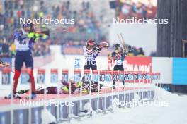 12.01.2024, Ruhpolding, Germany (GER): Ekaterina Avvakumova (KOR) - IBU World Cup Biathlon, sprint women, Ruhpolding (GER). www.nordicfocus.com. © Thibaut/NordicFocus. Every downloaded picture is fee-liable.