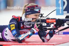 12.01.2024, Ruhpolding, Germany (GER): Juni Arnekleiv (NOR) - IBU World Cup Biathlon, sprint women, Ruhpolding (GER). www.nordicfocus.com. © Thibaut/NordicFocus. Every downloaded picture is fee-liable.