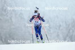 12.01.2024, Ruhpolding, Germany (GER): Oceane Michelon (FRA) - IBU World Cup Biathlon, sprint women, Ruhpolding (GER). www.nordicfocus.com. © Manzoni/NordicFocus. Every downloaded picture is fee-liable.