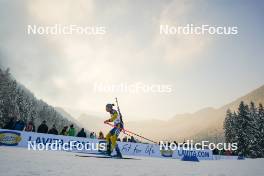 12.01.2024, Ruhpolding, Germany (GER): Sara Andersson (SWE) - IBU World Cup Biathlon, sprint women, Ruhpolding (GER). www.nordicfocus.com. © Thibaut/NordicFocus. Every downloaded picture is fee-liable.