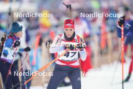 12.01.2024, Ruhpolding, Germany (GER): Aita Gasparin (SUI) - IBU World Cup Biathlon, sprint women, Ruhpolding (GER). www.nordicfocus.com. © Thibaut/NordicFocus. Every downloaded picture is fee-liable.