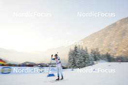12.01.2024, Ruhpolding, Germany (GER): Ukaleq Astri Slettemark (GRL) - IBU World Cup Biathlon, sprint women, Ruhpolding (GER). www.nordicfocus.com. © Thibaut/NordicFocus. Every downloaded picture is fee-liable.