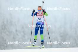 12.01.2024, Ruhpolding, Germany (GER): Lena Repinc (SLO) - IBU World Cup Biathlon, sprint women, Ruhpolding (GER). www.nordicfocus.com. © Manzoni/NordicFocus. Every downloaded picture is fee-liable.