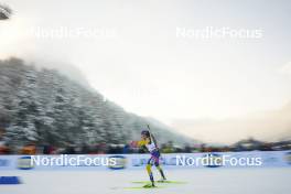 12.01.2024, Ruhpolding, Germany (GER): Linn Persson (SWE) - IBU World Cup Biathlon, sprint women, Ruhpolding (GER). www.nordicfocus.com. © Thibaut/NordicFocus. Every downloaded picture is fee-liable.