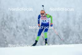 12.01.2024, Ruhpolding, Germany (GER): Anamarija Lampic (SLO) - IBU World Cup Biathlon, sprint women, Ruhpolding (GER). www.nordicfocus.com. © Manzoni/NordicFocus. Every downloaded picture is fee-liable.