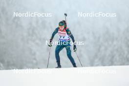 12.01.2024, Ruhpolding, Germany (GER): Natalja Kocergina (LTU) - IBU World Cup Biathlon, sprint women, Ruhpolding (GER). www.nordicfocus.com. © Manzoni/NordicFocus. Every downloaded picture is fee-liable.
