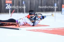 12.01.2024, Ruhpolding, Germany (GER): Hikaru Fukuda (JPN) - IBU World Cup Biathlon, sprint women, Ruhpolding (GER). www.nordicfocus.com. © Manzoni/NordicFocus. Every downloaded picture is fee-liable.