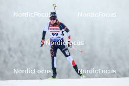 12.01.2024, Ruhpolding, Germany (GER): Hikaru Fukuda (JPN) - IBU World Cup Biathlon, sprint women, Ruhpolding (GER). www.nordicfocus.com. © Manzoni/NordicFocus. Every downloaded picture is fee-liable.