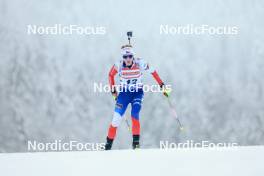 12.01.2024, Ruhpolding, Germany (GER): Marketa Davidova (CZE) - IBU World Cup Biathlon, sprint women, Ruhpolding (GER). www.nordicfocus.com. © Manzoni/NordicFocus. Every downloaded picture is fee-liable.