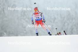 12.01.2024, Ruhpolding, Germany (GER): Lea Meier (SUI) - IBU World Cup Biathlon, sprint women, Ruhpolding (GER). www.nordicfocus.com. © Manzoni/NordicFocus. Every downloaded picture is fee-liable.
