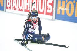 12.01.2024, Ruhpolding, Germany (GER): Hannah Auchentaller (ITA) - IBU World Cup Biathlon, sprint women, Ruhpolding (GER). www.nordicfocus.com. © Thibaut/NordicFocus. Every downloaded picture is fee-liable.