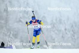 12.01.2024, Ruhpolding, Germany (GER): Anna Magnusson (SWE) - IBU World Cup Biathlon, sprint women, Ruhpolding (GER). www.nordicfocus.com. © Manzoni/NordicFocus. Every downloaded picture is fee-liable.