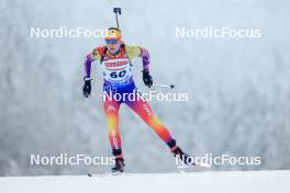 12.01.2024, Ruhpolding, Germany (GER): Alla Ghilenko (MDA) - IBU World Cup Biathlon, sprint women, Ruhpolding (GER). www.nordicfocus.com. © Manzoni/NordicFocus. Every downloaded picture is fee-liable.