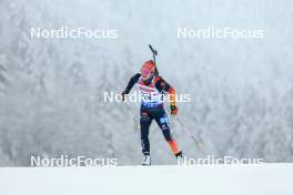 12.01.2024, Ruhpolding, Germany (GER): Sophia Schneider (GER) - IBU World Cup Biathlon, sprint women, Ruhpolding (GER). www.nordicfocus.com. © Manzoni/NordicFocus. Every downloaded picture is fee-liable.