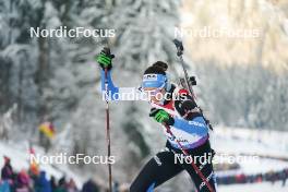 12.01.2024, Ruhpolding, Germany (GER): Tuuli Tomingas (EST) - IBU World Cup Biathlon, sprint women, Ruhpolding (GER). www.nordicfocus.com. © Thibaut/NordicFocus. Every downloaded picture is fee-liable.