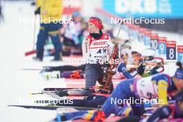 12.01.2024, Ruhpolding, Germany (GER): Elisa Gasparin (SUI) - IBU World Cup Biathlon, sprint women, Ruhpolding (GER). www.nordicfocus.com. © Thibaut/NordicFocus. Every downloaded picture is fee-liable.